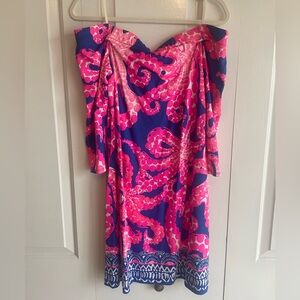 Lilly Pulitzer off the shoulder dress